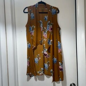 Wrangler Sleeveless Wrap Cover Up